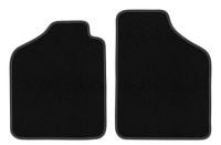 Dywaniki przednie welurowe czarne do: Fiat Uno 1983-2001 hatchback