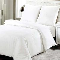 Pościel bawełniana 200x220cm BIAŁA GŁADKA