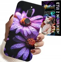 ETUI DO HUAWEI MATE 10 LITE - RÓŻOWA STOKROTKA KWIATY POKROWIEC CASE