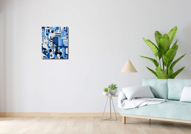 Obraz 40x50cm Geometryczne Marzenia zdjęcie 2