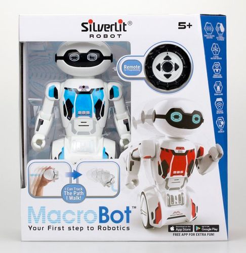 Dumel SILVERLIT Macrobot ROBOT STEROWANY + PILOT - czerwony na Arena.pl