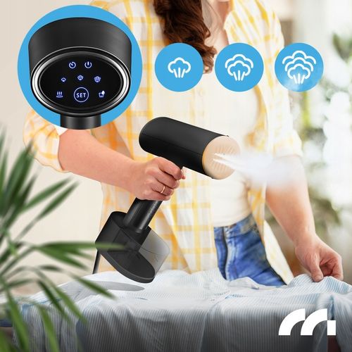 PAROWNICA DO UBRAŃ ŻELAZKO PAROWE STEAMER ZESTAW KLIPS ETUI 2000W na Arena.pl