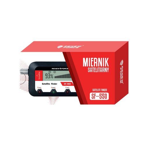 CYFROWY MIERNIK SYGNAŁU SATELITARNEGO ANTENY SAT-FINDER LCD LIBOX + na Arena.pl