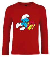 Koszulka z dł.rękaw. Smerfy