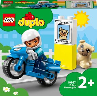 LEGO 10967 DUPLO TOWN Motocykl policyjny p4