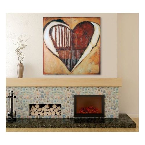 Deco Panel, Abstrakcja - serce 60x60 na Arena.pl