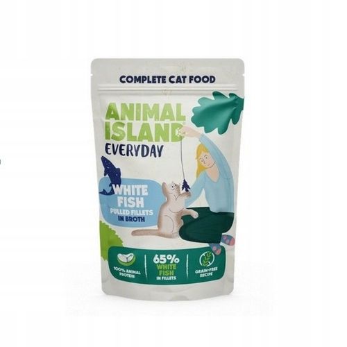 Animal Island 40x85g Wołowina Kurczak Indyk Ryba Mokra Karma dla Kota na Arena.pl