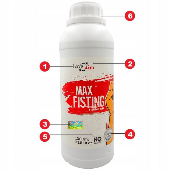Żel-Max Fisting 1000Ml zdjęcie 3