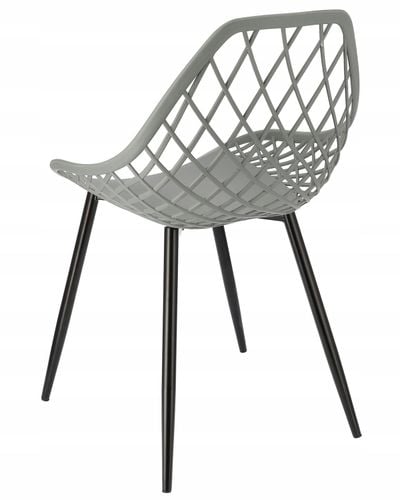 krzesło aranda szare + czarne nogi (nowy kod 15.10.2025) na Arena.pl