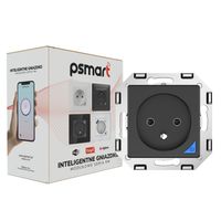 Inteligentne gniazdo z pomiarem prądu ZigBee TUYA PSMART czarne