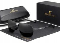 OKULARY PRZECIWSŁONECZNE KINGSEVEN POLARYZACJA nerdy aluminiowe N7188