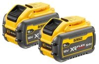 ZESTAW AKUMULATORÓW DEWALT 18V-54V 2*9.0AH - DW DCB547X2