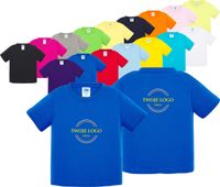 Koszulka dziecięca krótki rękaw TWÓJ HAFT LOGO firmowa reklamowa 5 sztuk