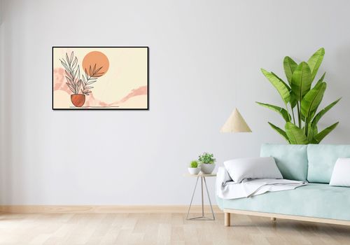 Plakat 91,5x60cm Widok nad Pustynią na Arena.pl
