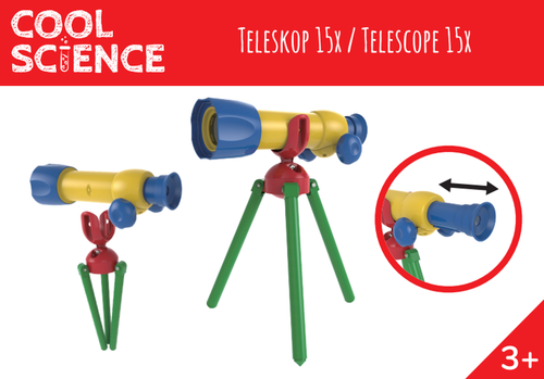 COOL SCIENCE TELESKOP 15X 4005 na Arena.pl