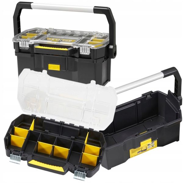 STANLEY WALIZKA SKRZYNIA NARZĘDZIOWA 19" Z ORGANIZEREM FATMAX STST1-70317 zdjęcie 7