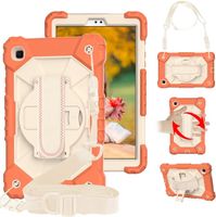 Etui iPad Pro 9.7 (2016) Pancerne Obrotowy Stojak Pasek Pomarańczowe