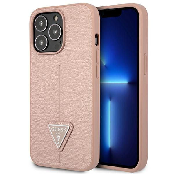 Etui Guess do iPhone 14 Pro, Różowy zdjęcie 1