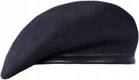 Beret wojskowy wełniany tłoczony MFH Commando Granatowy 55