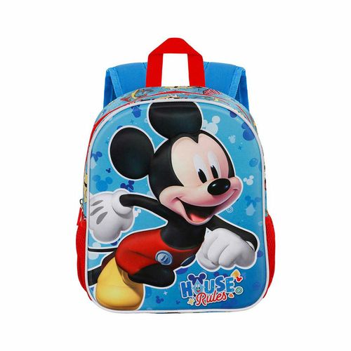 Plecak szkolny 3D Mickey Mouse Karactermania Niebieski 26 x 11 x 31 cm na Arena.pl