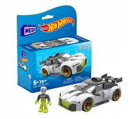 Mega Bloks MEGA Hot Wheels Audi R8 LMS GT2 Wyścigówka + figurka HKF93