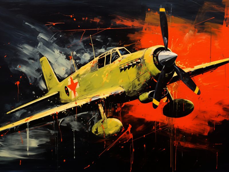 Plakat 100x75cm Barwny Przelot zdjęcie 1