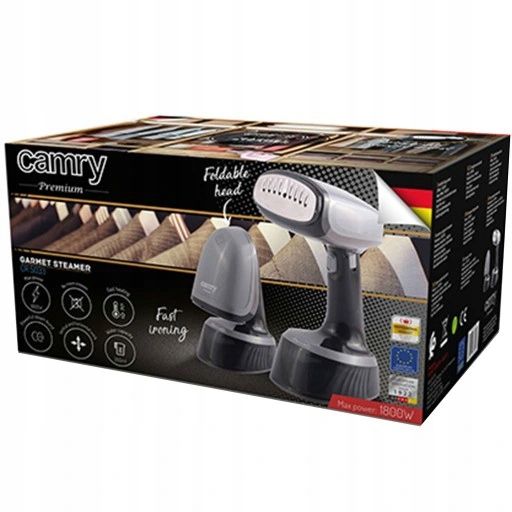 Parownica Do Ubrań Żelazko Parowe Steamer 1800W zdjęcie 8