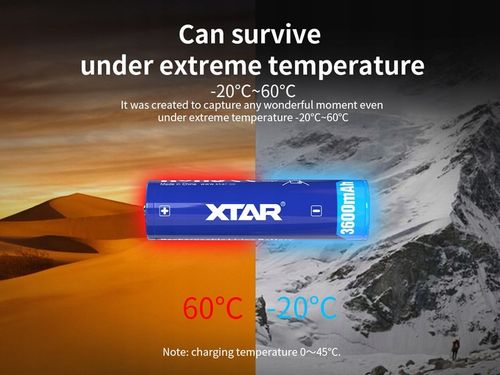 akumulator Xtar 18650 3,6V Li-ion 3600mAh z zabezpieczeniem na Arena.pl