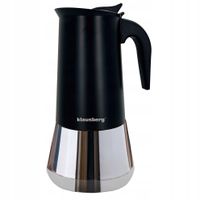 Kawiarka Klausberg KB-7847 stalowa indukcja gaz espresso 12 filiżanek 600ml