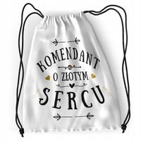 Plecak Sportowy Szkolny Komendanta Worek Torba Z Nadrukiem Ze Zdjęciem