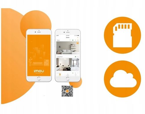 Kamera WiFi 4MPx Zewnętrzna IP IMOU IPC-F42P Bullet 2C Slot SD Mikrofon na Arena.pl