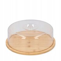 Patera BAMBOU z pokrywką okrągła 28 cm HOMLA