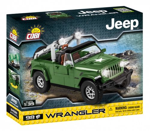 Cobi Klocki Jeep Wrangler Millitary na Arena.pl