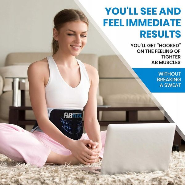 ABFLEX AB ELEKTROSTYMULATOR MIĘŚNI BRZUCHA PAS WYSZCZUPLAJĄCY zdjęcie 4