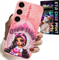 ETUI DO SAMSUNG GALAXY A25 5G - CUPID VIBES Z UROCZĄ ANIOŁKIEM PLECKI