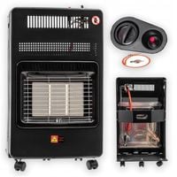 Piecyk Grzejnik gazowy 4200W na butlę gaz Pow. grzewcza 60m2 + Reduktor Wąż