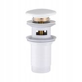 Korek Klik Klak Uniwersalny Ceramiczny Biały Laveo CKK_62C3