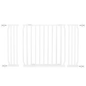 Bramka zabezpieczająca rozporowa do 118cm biała