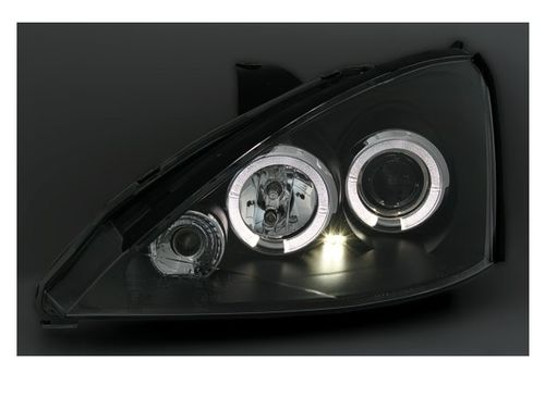 LAMPY  REFLEKTORY Do FORD FOCUS MK1 OD 1998 DO.2001 Roku  RINGI BLACK na Arena.pl