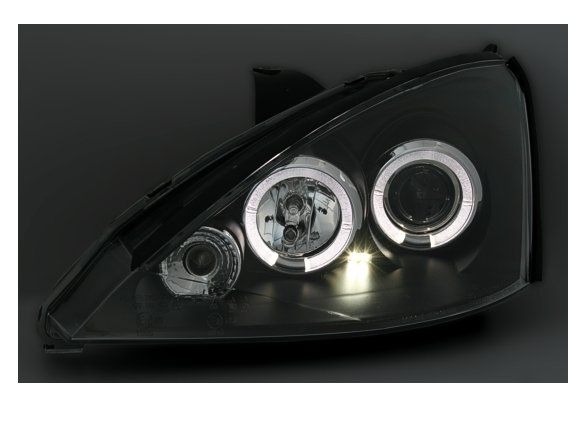 LAMPY REFLEKTORY Do FORD FOCUS MK1 OD 1998 DO.2001 Roku RINGI BLACK zdjęcie 3