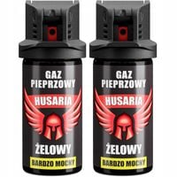 2x Husaria BARDZO MOCNY Gaz pieprzowy w żelu 40ml obronny ŻEL Znacznik