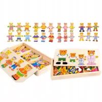 DLA DZIECI UROCZA UKŁADANKA MISIE