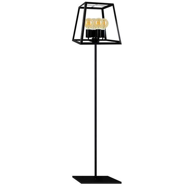 LAMPA stojąca FINLAND 308696 Polux podłogowa OPRAWA metalowa czarna zdjęcie 1