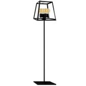 LAMPA stojąca FINLAND 308696 Polux podłogowa OPRAWA metalowa czarna
