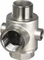 WYJŚCIE TŁOCZNE DN40 DO FALOWNIKA 1 1/2'' 5-DROŻNE