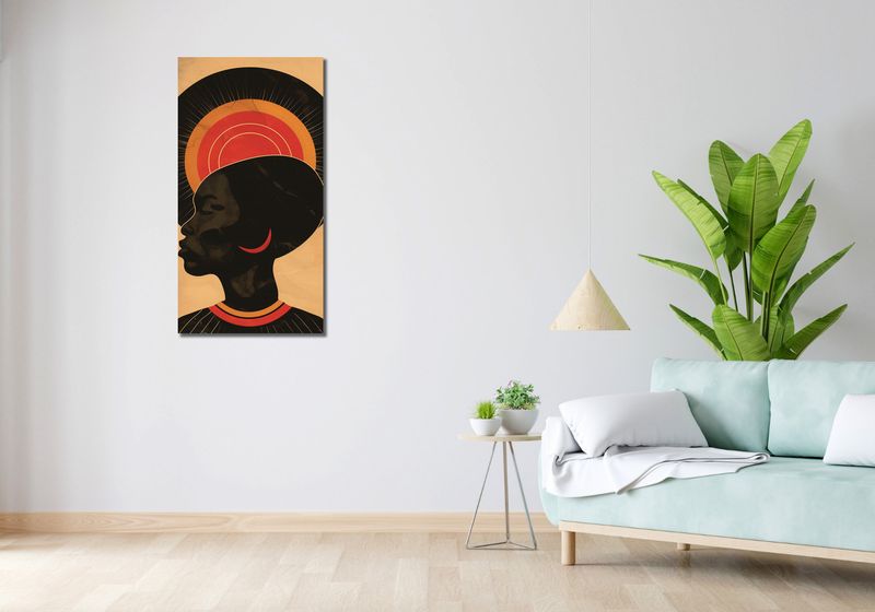 Obraz 50x100cm Gorące Promienie zdjęcie 2