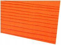 Filc dekoracyjny 20x30 cm 1,1-1,4 mm POMARAŃCZOWY (2szt)