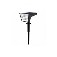 Lampa LED solarna wbijana reflektor RGBW