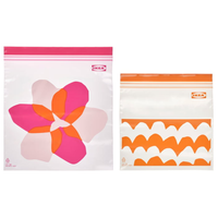 Torebka worki woreczki strunowe na żywność  2,5 1,2 l 50 szt IKEA ISTAD