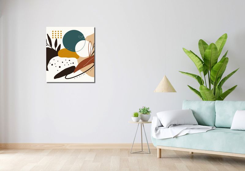 Obraz 60x70cm Kwiatowy Kalejdoskop zdjęcie 2